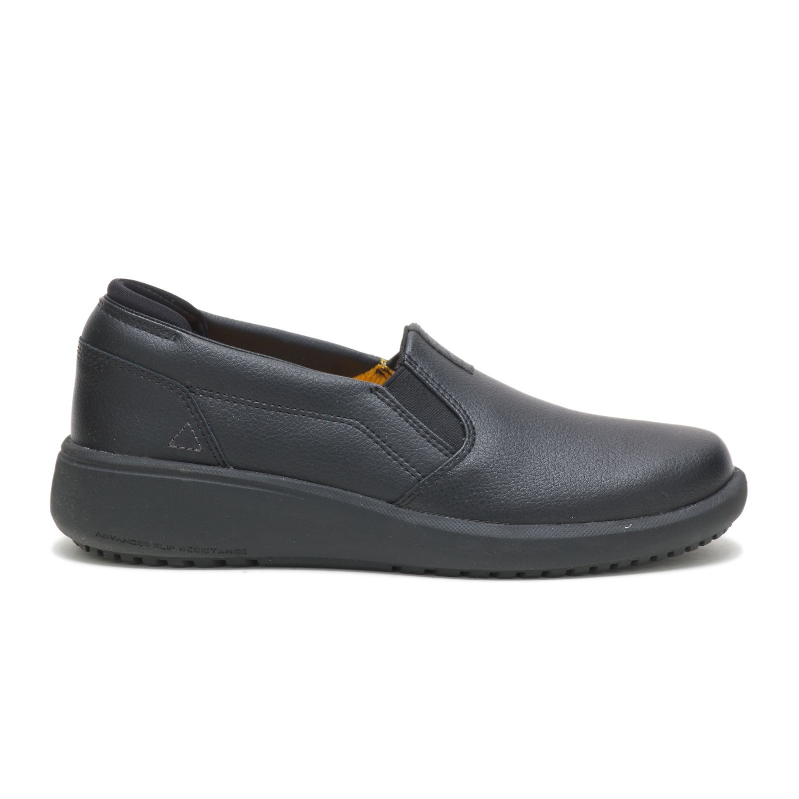 Caterpillar Shoes Online - Caterpillar Prorush Sr+ Slip-on Womens Work Shoes Black (870943-GUV)